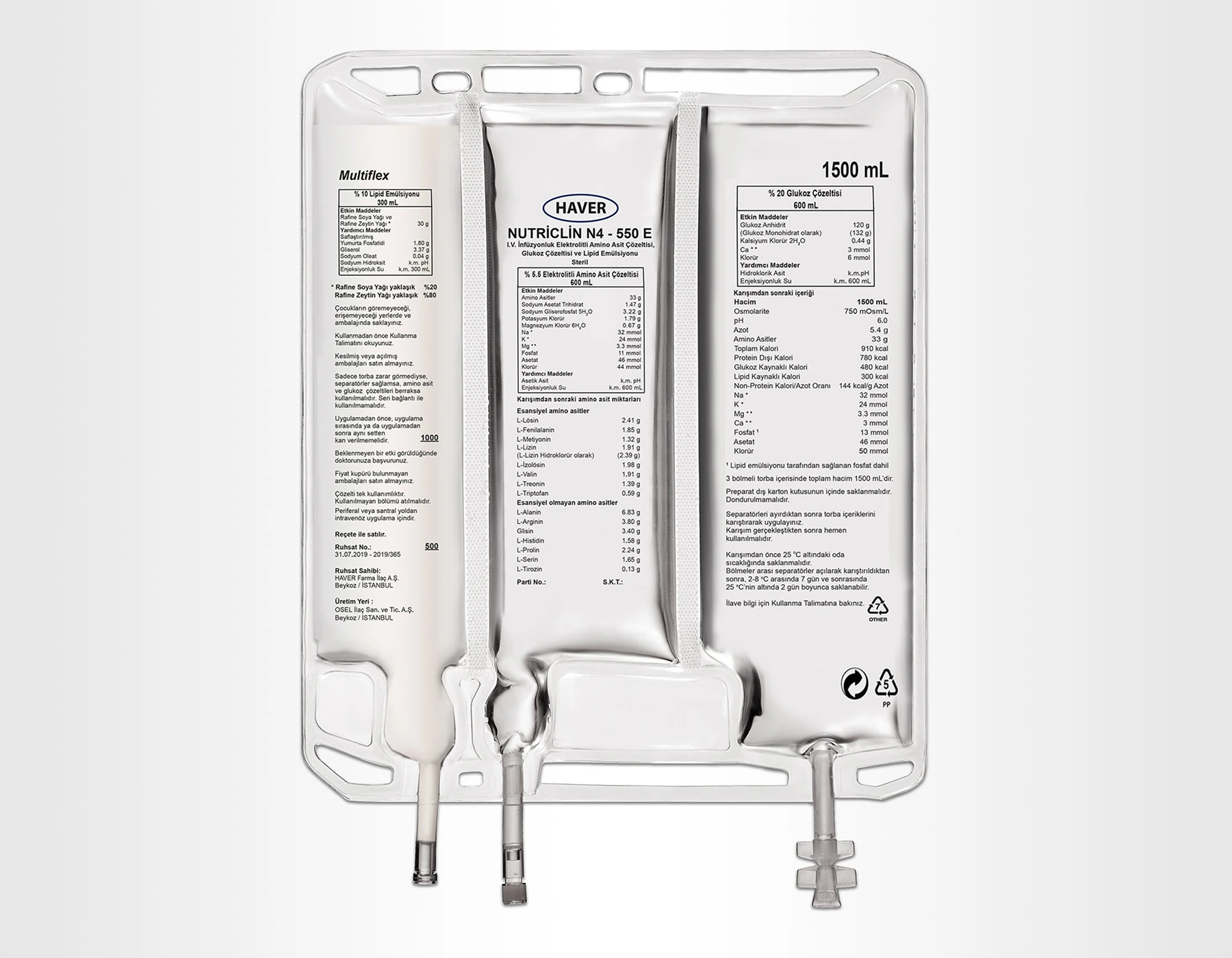 NUTRİCLİN N4-550 E
